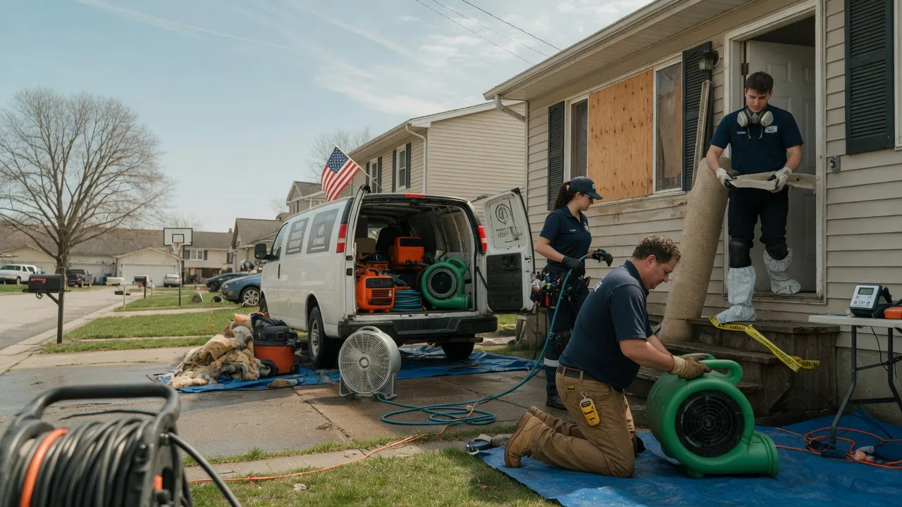 Water Damage Restoration in Bloomingrose, WV near me